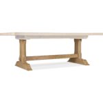 Driftwood Rectangle Dining Table with Two 20-inch Leaves - Image 10