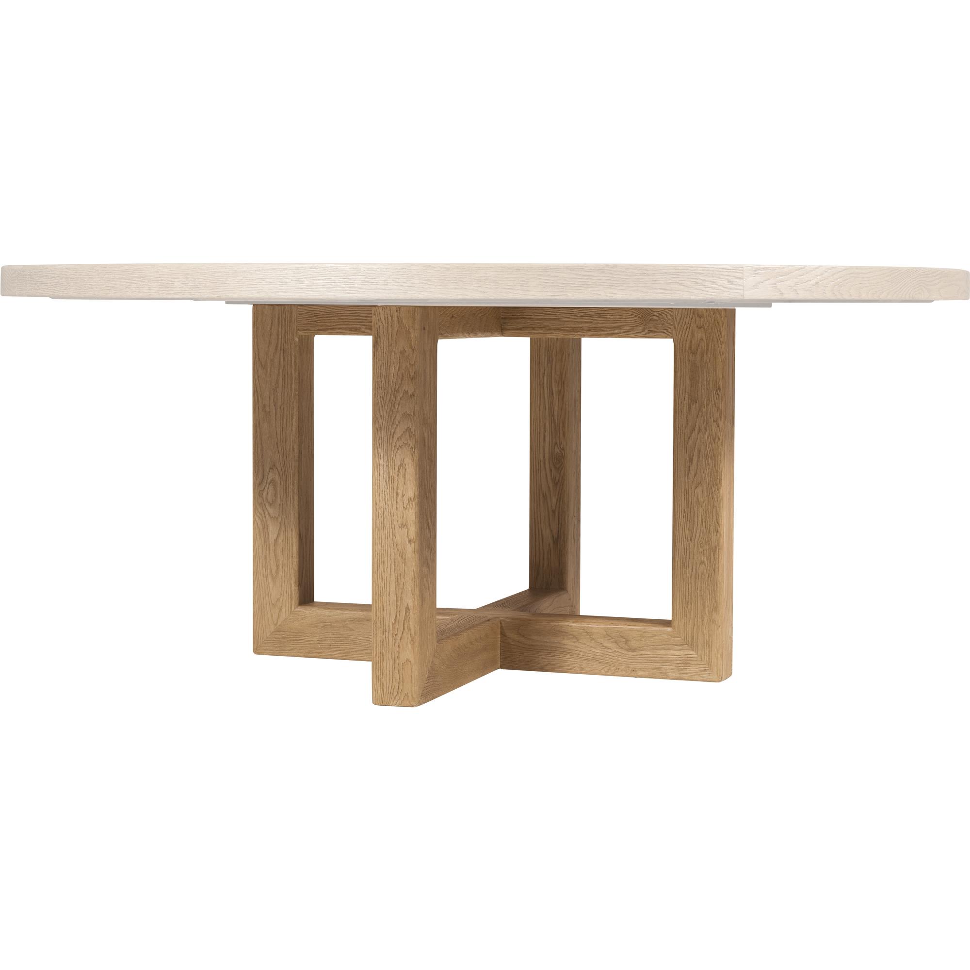 Driftwood 60in Round Dining Table 5 Driftwood 60in Round Dining Table - Image 5