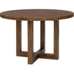 Driftwood 48in Round Dining Table