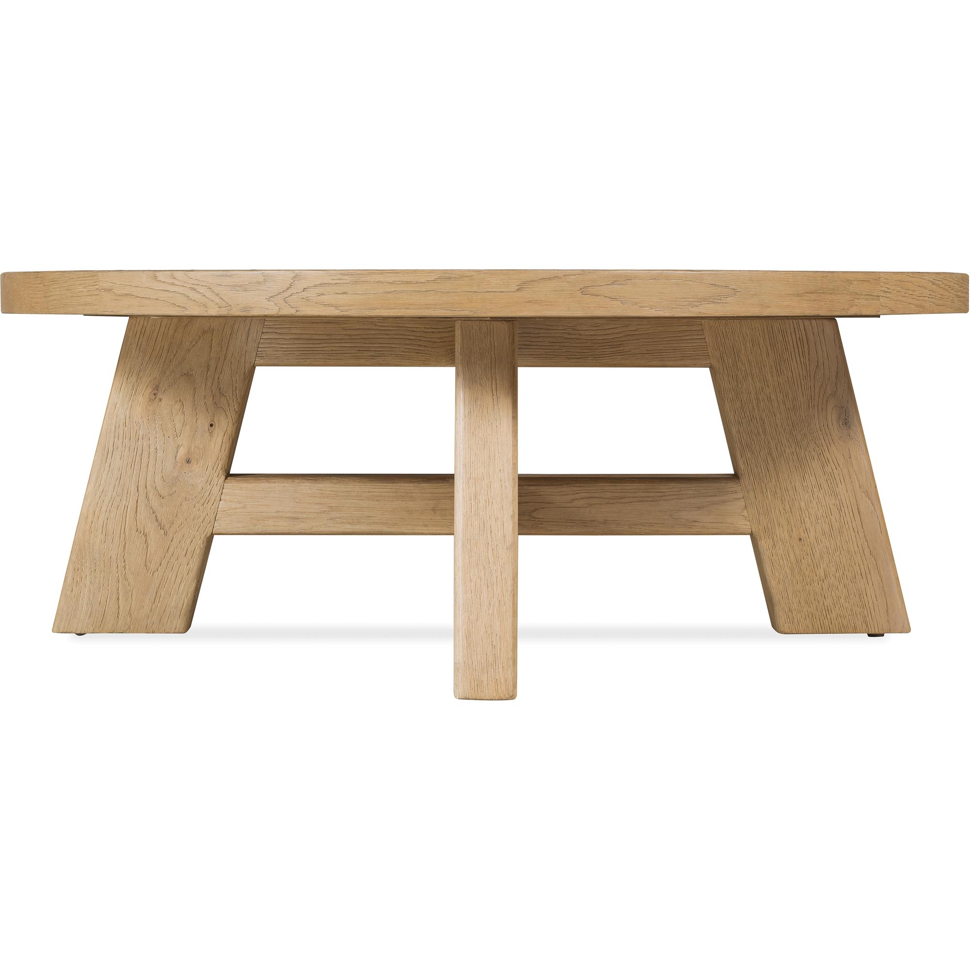 Driftwood Round Cocktail Table 2 Driftwood Round Cocktail Table - Image 2