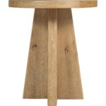 Driftwood Round End Table