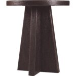 Driftwood Round End Table