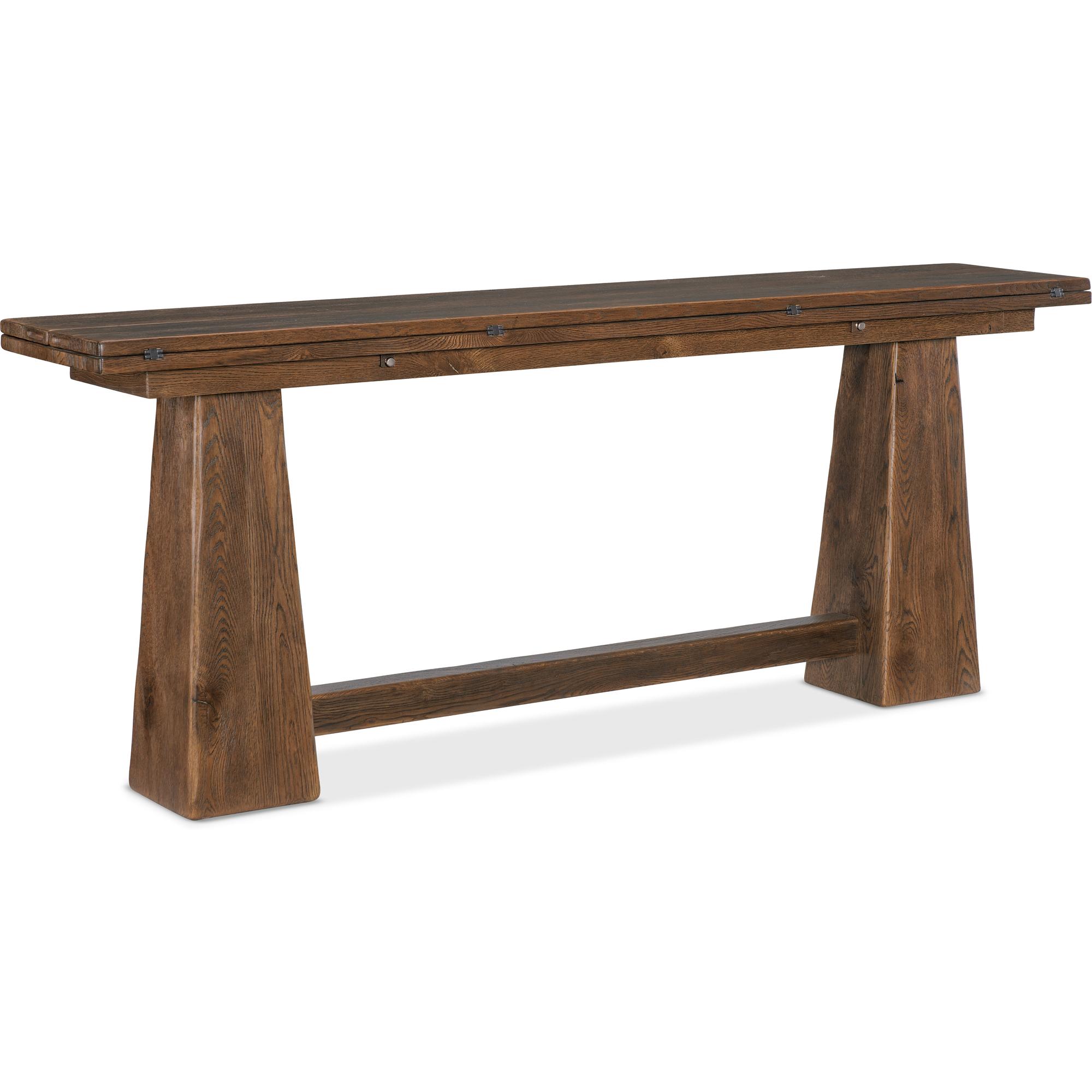 Driftwood Flip-Top Console Table 1 Driftwood Flip-Top Console Table