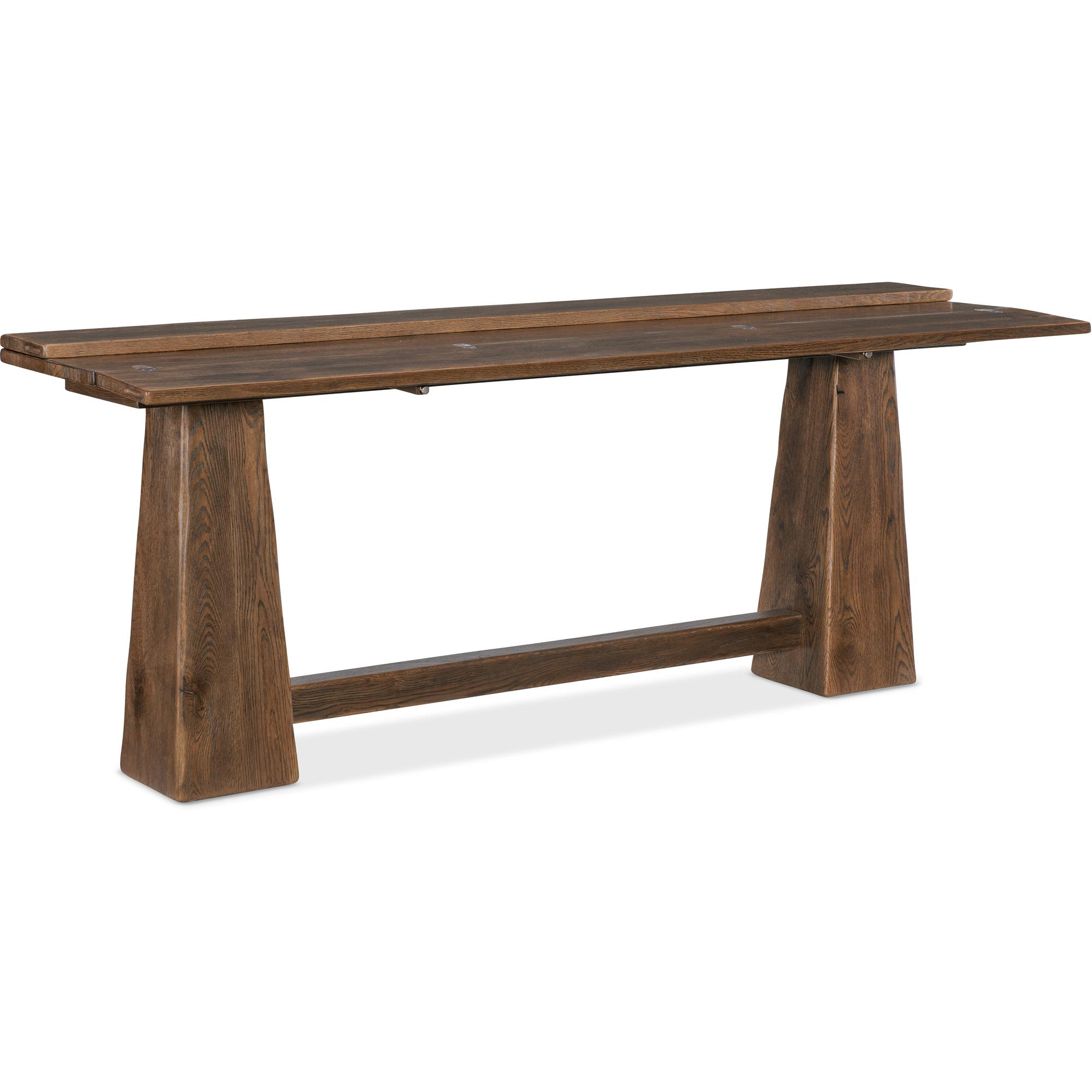 Driftwood Flip-Top Console Table 4 Driftwood Flip-Top Console Table - Image 4