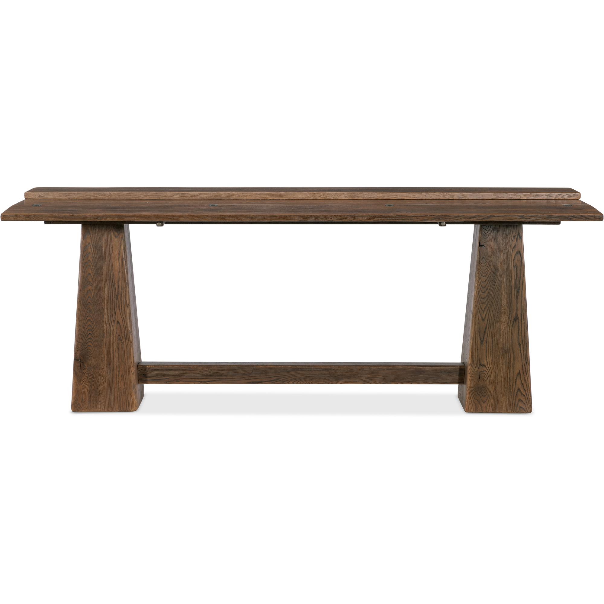 Driftwood Flip-Top Console Table 8 Driftwood Flip-Top Console Table - Image 8