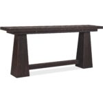 Driftwood Flip-Top Console Table