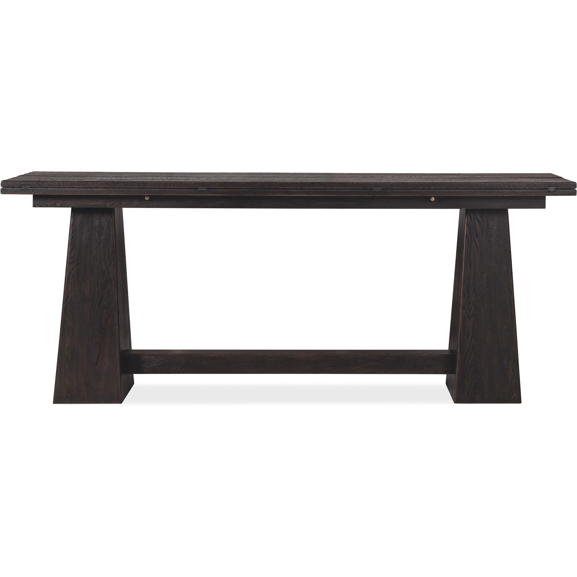 Driftwood Flip-Top Console Table 4 Driftwood Flip-Top Console Table - Image 4