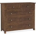 Driftwood Five-Drawer Chest