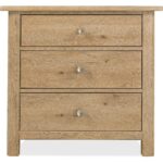 Driftwood Three-Drawer Nightstand 4 Driftwood Three-Drawer Nightstand - Image 2