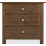 Driftwood Three-Drawer Nightstand - Image 2