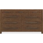 Driftwood Nine-Drawer Dresser 4 Driftwood Nine-Drawer Dresser - Image 2