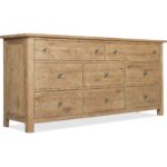 Driftwood Eight-Drawer Dresser