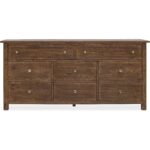 Driftwood Eight-Drawer Dresser 6 Driftwood Eight-Drawer Dresser - Image 3