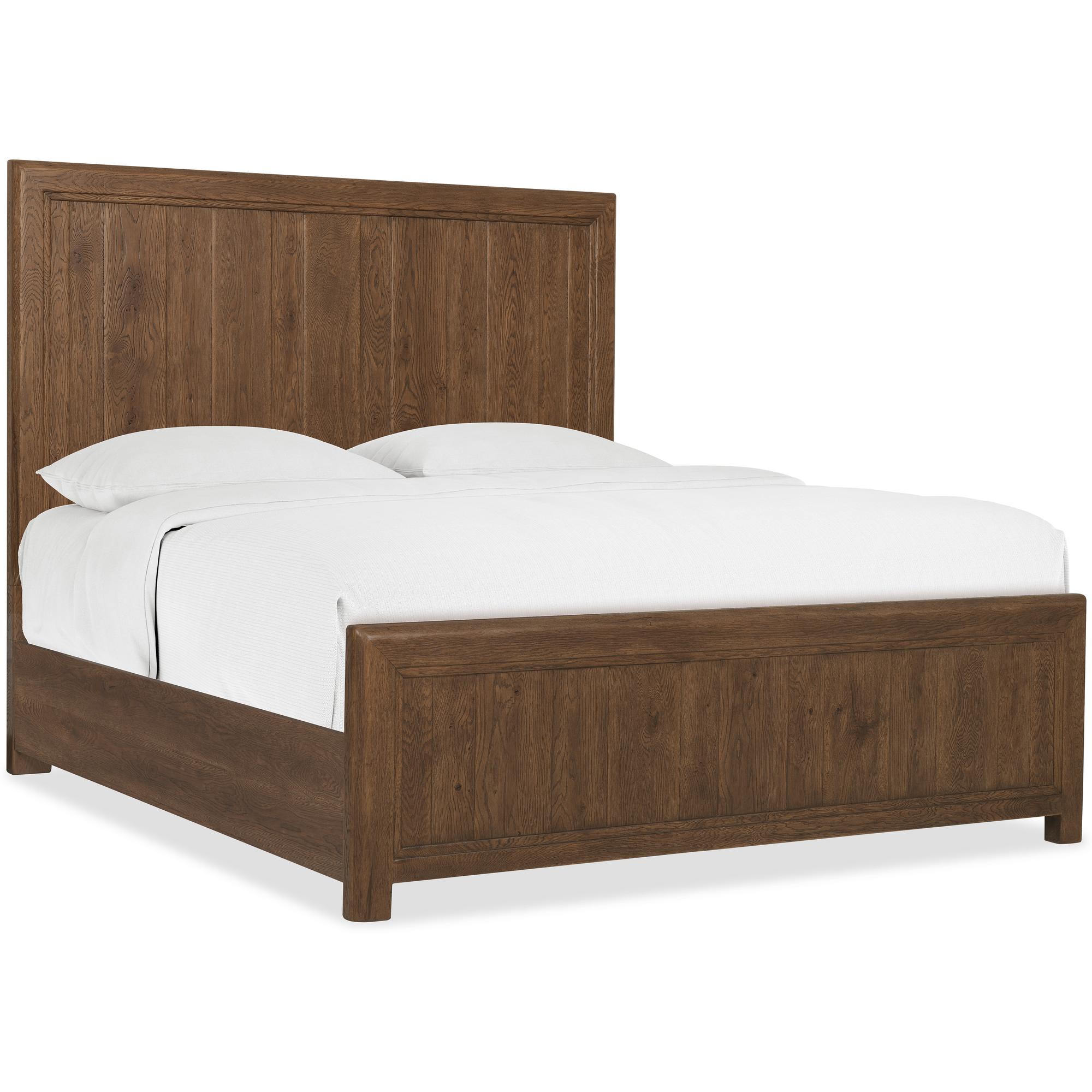 Driftwood King Panel Bed 1 Driftwood King Panel Bed