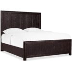 Driftwood King Panel Bed