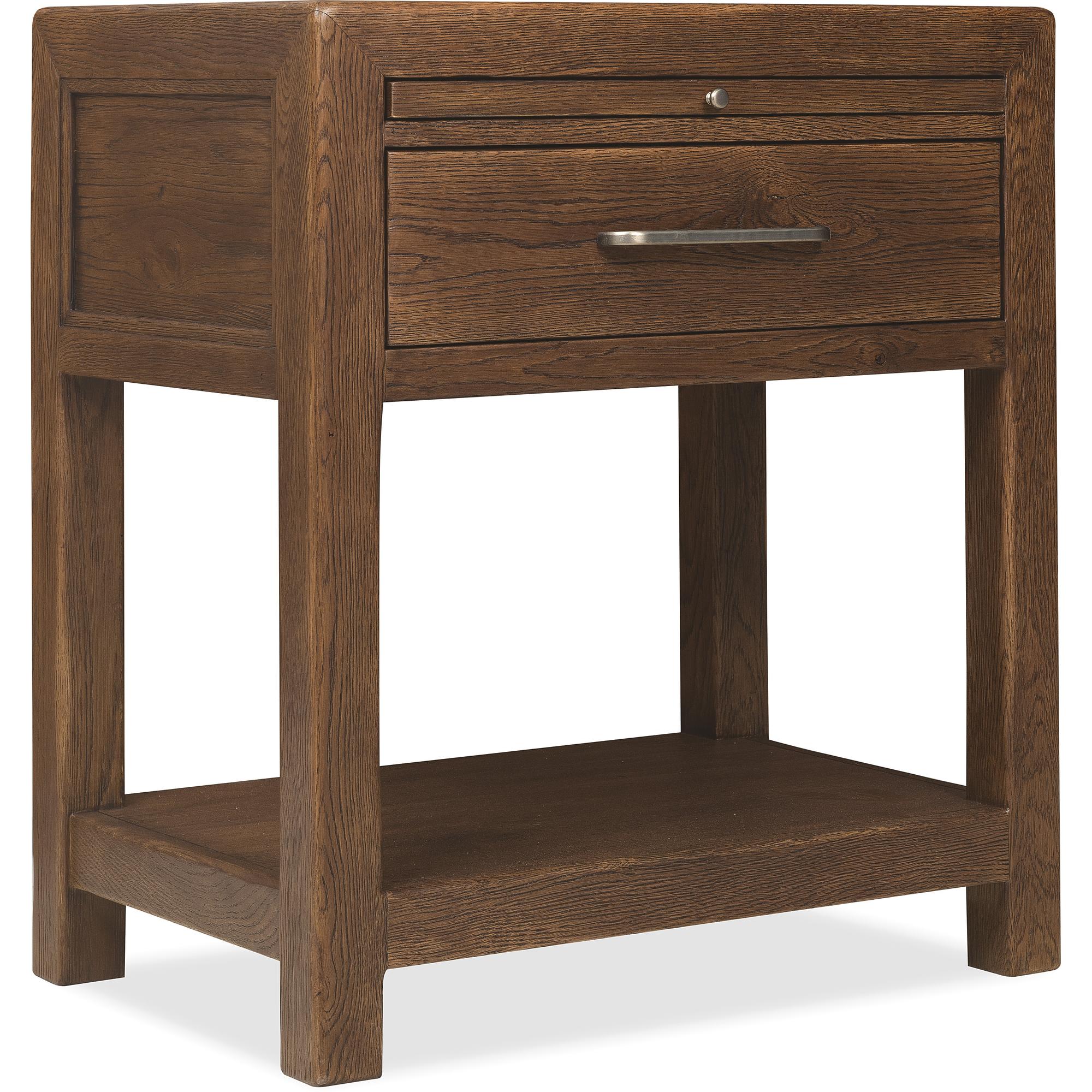 Driftwood One-Drawer Nightstand 1 Driftwood One-Drawer Nightstand