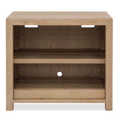 Alternative view of Driftwood Open Shelf Cabinet