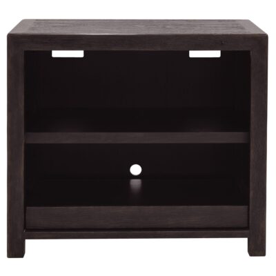 Alternative view of Driftwood Open Shelf Cabinet