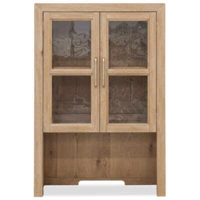 Alternative view of Driftwood Bookcase Hutch