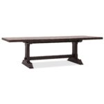 Driftwood Rectangle Dining Table with Two 20-inch Leaves