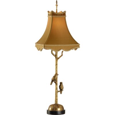 Twin Sparrows Lamp