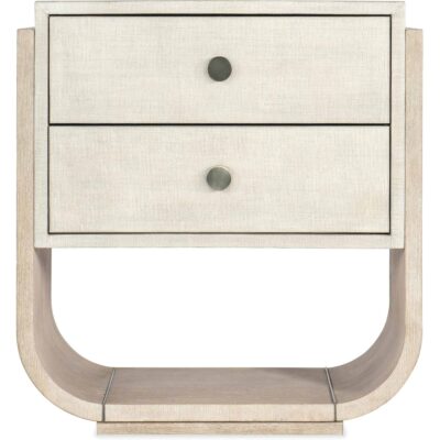Alternative view of Modern Mood Two Drawer Nightstand