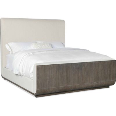 Modern Mood Cal King Upholstered Panel Bed