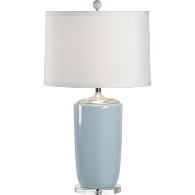 Large Blue Vase Lamp