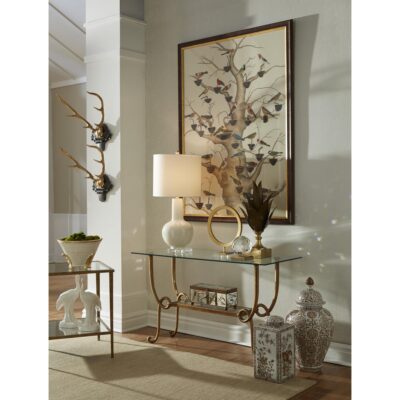 Alternative view of Charles Vase Lamp - Cream