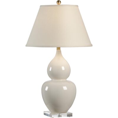 Fulton Vase Lamp - Cream