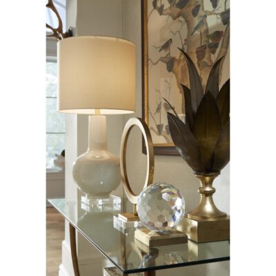 Alternative view of Astor Vase Lamp - Cream