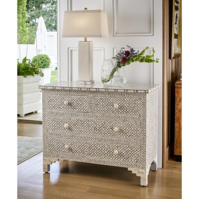 Alternative view of Becker Vase Lamp - Cream