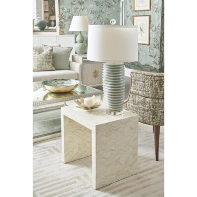 Alternative view of Fulton Vase Lamp - Green