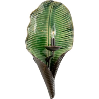Palm Leaf Sconce