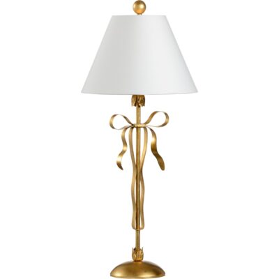 Bow Lamp - Gold
