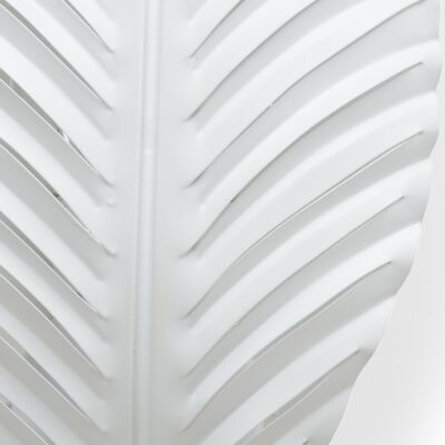 Alternative view of Palm Sconce - White