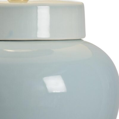 Alternative view of Lumberton Vase Lamp - Blue