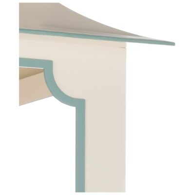 Alternative view of Tole Pagoda Lantern - (Lg) - Cream