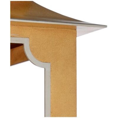 Alternative view of Tole Pagoda Lantern - Gold