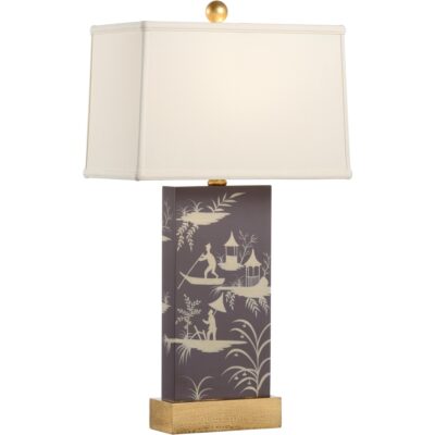 Chinoiserie Panel Lamp