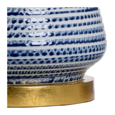 Alternative view of Beehive Lamp - Blue