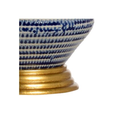 Alternative view of Hive Lamp - Blue