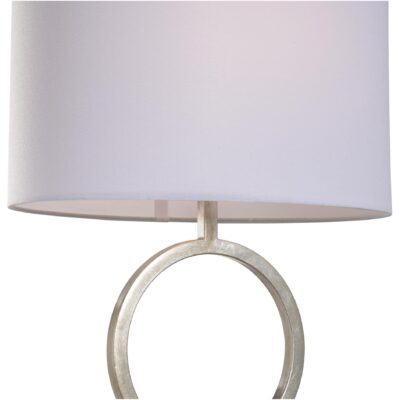 Alternative view of Silver Loop Lamp