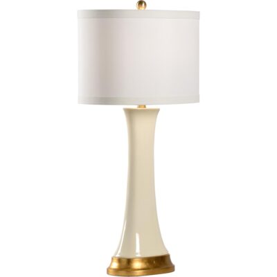 Hopper Lamp - Cream