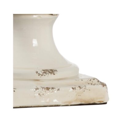 Alternative view of Small Cream Artichoke Lamp