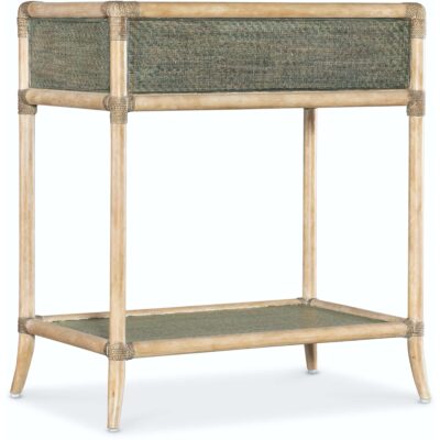 Alternative view of Retreat Pole Rattan Bedside Table
