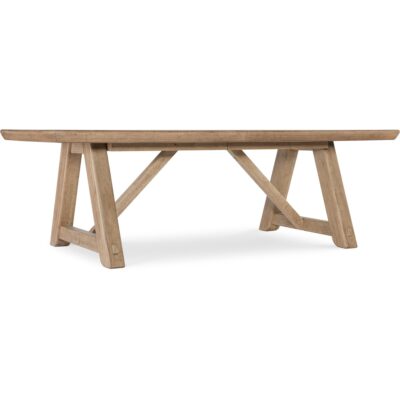 Vineyard Row Rectangle Dining Table with Two 20-inch Leaves