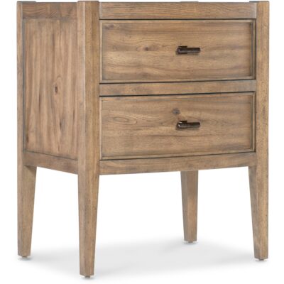 Vineyard Row Two Drawer Nightstand