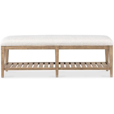 Alternative view of Vineyard Row Bed Bench