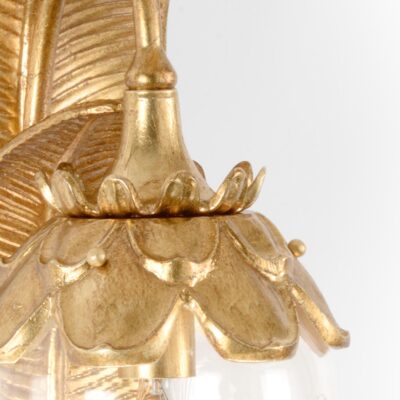 Alternative view of Gold Leaf Sconce (Lg)